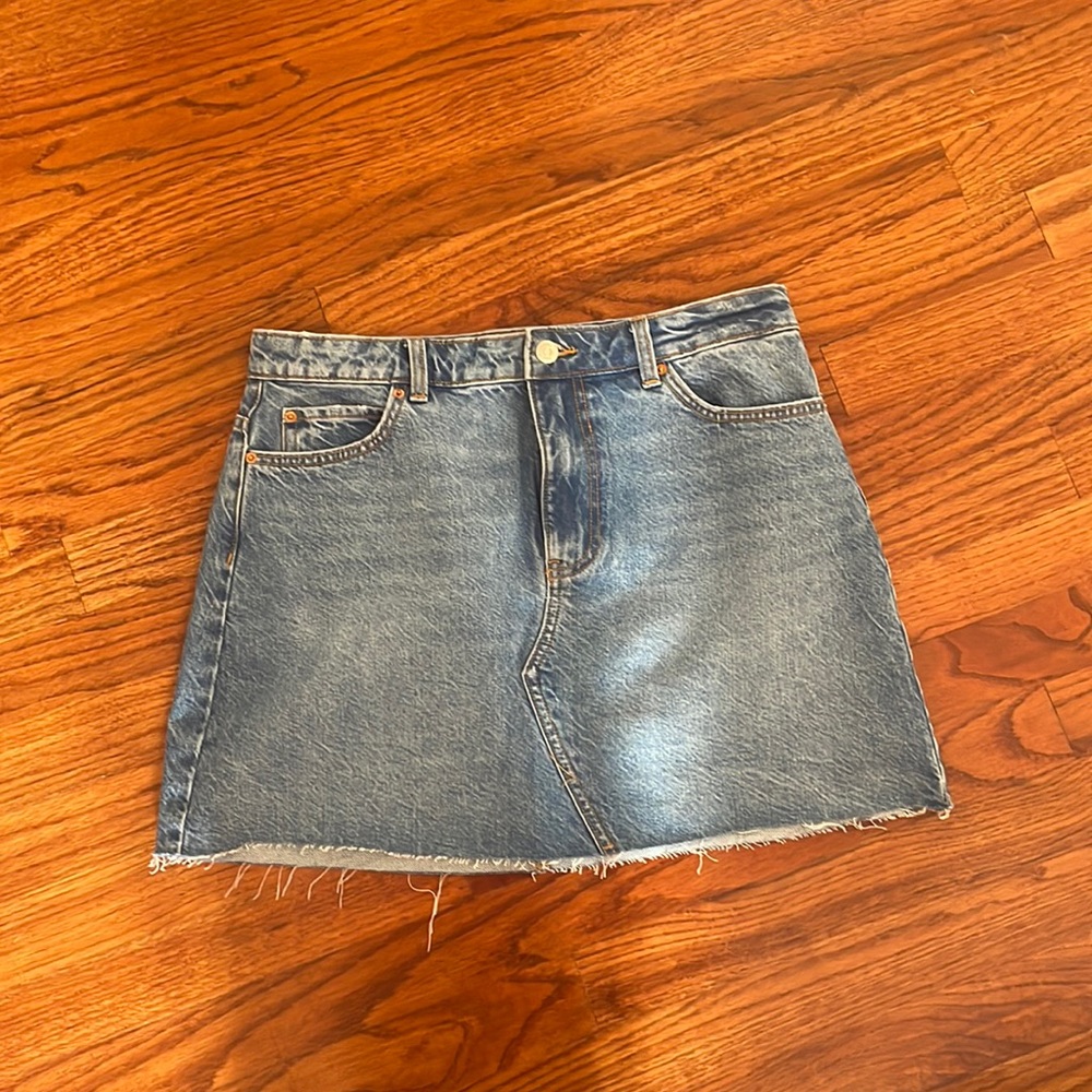 Denim skirt
